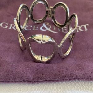Grace & Heart Cirque Sterling Silver Bracelet
